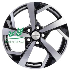 Диск Khomen Wheels KHW1712 (CX-5/i40/X-Trail) Black-FP 7x17/5x114,3 ET45 D67,1