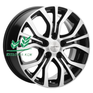 Диск Khomen Wheels KHW1608 (Huyndai/Kia) Black-FP 6.5x16/5x114,3 ET43 D67,1