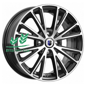 Диск K&K Меандр (КС888) Алмаз черный SK 6x15/4x98 ET35 D58,5