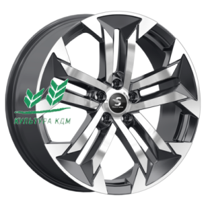 Диск Premium Series КР015 (Haval F7/F7x) Diamond Black Gris 7.5x19/5x114,3 ET40 D64,1