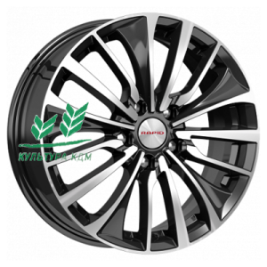 Диск K&K Flanker-оригинал (КС905) Алмаз черный 6.5x17/4x100 ET41 D60,1