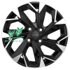 Диск Khomen Wheels KHW1508 (Cobalt) Black-FP 6x15/4x100 ET39 D56,6