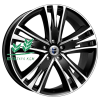 Диск K&K Атлас (КС661M) Алмаз черный 8.5x20/5x127 ET56,4 D71,6