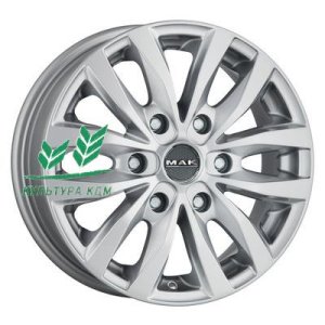 Диск MAK Load 5 Silver 6.5x15/5x160 ET58 D65,1