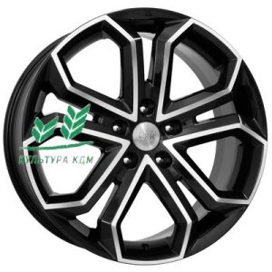 Диск K&K Пандора (КС466) Алмаз черный 8.5x19/5x120 ET45 D64,1