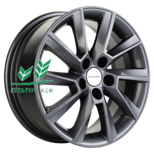 Диск Khomen Wheels KHW1604 (Fabia/Polo) Gray 6x16/5x100 ET45 D57,1