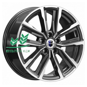 Диск K&K Лацио (КС964) Алмаз черный 7.5x17/5x108 ET45 D67,1