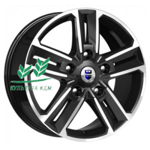 Диск K&K Backfire (КС763M) Алмаз черный 8x18/5x114,3 ET50 D67,1