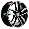 Диск Khomen Wheels KHW1612 (Polo) Black-FP 6.5x16/5x100 ET39 D57,1