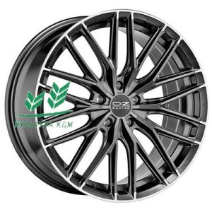 Диск OZ Racing Gran Turismo HLT Star Graphite Diamond Lip 8.5x19/5x114,3 ET35 D75