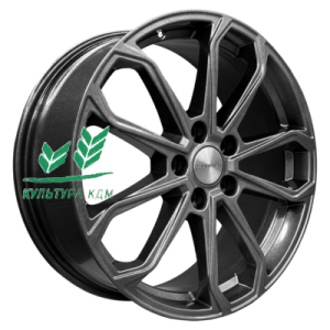 Диск Khomen Wheels KHW1816 (Chery Tiggo 7 (Pro/Pro Max)) Gray 7x18/5x108 ET33 D60,1