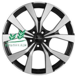 Диск Khomen Wheels KHW1906 (Lexus NX) Black-FP 7x19/5x114,3 ET35 D60,1