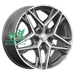 Диск СКАД Челси (КЛ1100) Алмаз графит 8x18/5x130 ET50 D71,6