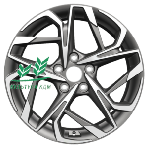 Диск Khomen Wheels KHW1716 (Changan CS35 Plus) Gray-FP 7x17/5x110 ET46 D63,3