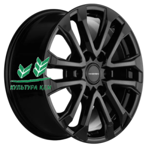 Диск Khomen Wheels KHW1805 (JAC T6 Pickup) Black 7.5x18/6x139,7 ET30 D106,1
