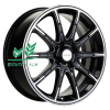 Диск Khomen Wheels KHW1707 (KIA Rio I/II Solaris I/II) Black-FP 6.5x17/4x100 ET44 D54,1