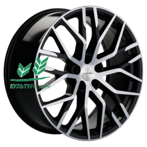 Диск Khomen Wheels KHW2005 (Toyota/Lexus) Black-FP 8.5x20/5x114,3 ET35 D60,1