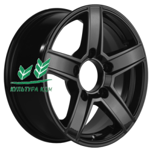 Диск Khomen Wheels KHW1614 (Niva 4x4 Bronto) Black 6.5x16/5x139,7 ET35 D98,5