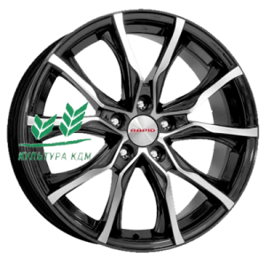 Диск K&K Твист (КС697М) Алмаз черный 7.5x17/5x114,3 ET50 D67,1