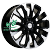 Диск Khomen Wheels KHW2010 (LC 300) Black-FP 8x20/6x139,7 ET60 D95,1