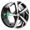 Диск Khomen Wheels KHW1712 (Jolion) Black-FP 7x17/5x114,3 ET37 D66,5