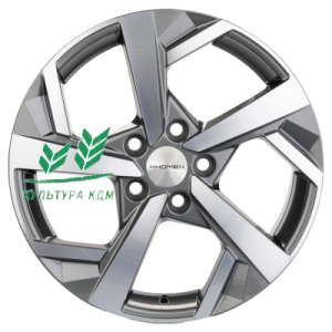 Диск Khomen Wheels KHW1712 (RAV4) Gray-FP 7x17/5x114,3 ET39 D60,1