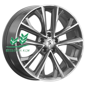 Диск Premium Series КР012 (Coolray) Diamond Gloss Graphite 7x18/5x114,3 ET53 D54,1