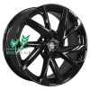 Диск Khomen Wheels KHW1714 (Jac/Москвич 3) Black 7x17/5x108 ET40 D54,1