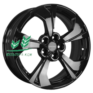 Диск Khomen Wheels KHW1724 (Changan CS75 (Plus)) Black 7x17/5x114,3 ET45 D60,1