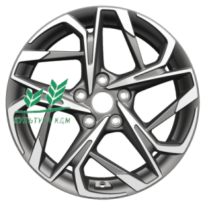 Диск Khomen Wheels KHW1716 (Sonata) Gray-FP 7x17/5x114,3 ET48 D67,1