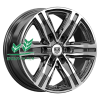 Диск K&K R8 (КС1174) Алмаз черный 7.5x17/6x139,7 ET36 D100,1