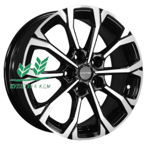 Диск Khomen Wheels KHW1605 (Toyota/Suzuki) Black-FP 6.5x16/5x114,3 ET45 D60,1