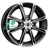 Диск K&K Флэш (КС710) Алмаз черный 5x13/4x98 ET35 D58,5
