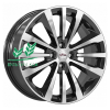 Диск iFree Андерсен (КС912) Блэк Джек 7x17/4x100 ET45 D67,1