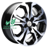 Диск Khomen Wheels KHW1711 (Chery/Exeed) Black-FP 6.5x17/5x108 ET33 D60,1