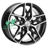 Диск Khomen Wheels KHW1709 (DFM580) Black-FP 7x17/5x110 ET45 D67,1