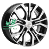 Диск Khomen Wheels KHW1608 (Alphard) Black-FP 6.5x16/5x114,3 ET38 D60,1