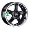Диск LS 322 BKL 7.5x17/5x100 ET35 D73,1