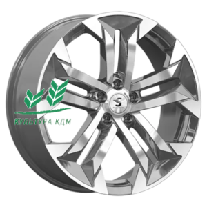 Диск Premium Series КР015 (Geely Tugella) Diamond Gloss Graphite 7.5x19/5x108 ET46 D63,35
