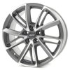 Диск Alutec Xplosive Graphit Matt Front Polished 7.5x17/5x100 ET35 D63,3