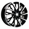 Диск Khomen Wheels KHW1804 (Audi A4/A6) Black-FP 7,5x18/5x112 ET39 D66,6