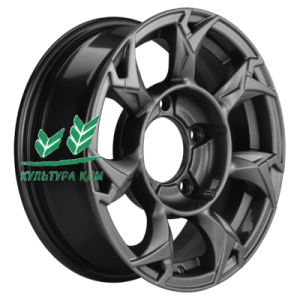 Диск Khomen Wheels KHW1505 (Lada NIVA 4x4) Gray 5.5x15/5x139,7 ET5 D98,5