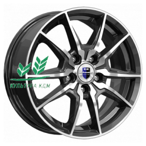 Диск K&K Адамар (КС886) Алмаз черный 6.5x16/5x105 ET38 D56,6