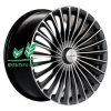 Диск Khomen Wheels KHW2008 (Mercedes Front) Gray-FP 8.5x20/5x112 ET38 D66,6