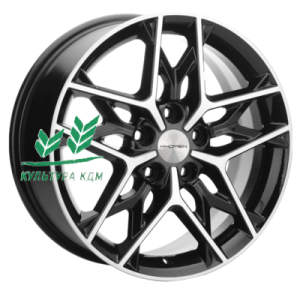 Диск Khomen Wheels KHW1709 (Ford C-Max) Black-FP 7x17/5x108 ET50 D63,35