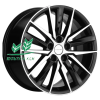 Диск Khomen Wheels KHW1807 (Tugella/Jaguar XF/F-Pace) Black-FP 8x18/5x108 ET46 D63,4