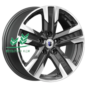 Диск K&K Висмут (КС1009) Алмаз черный 7x16/5x108 ET45 D63,35