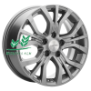 Диск Khomen Wheels KHW1608 (Opel Zafira) Gray 6.5x16/5x110 ET43 D65,1