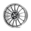 Диск OZKA Pulmox Superturismo Dakar Matt Graphite Silver Lettering 10,0x20/5x130 ET48 D71,6