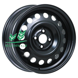 Диск Trebl R-1676_P Black 6.5x16/4x100 ET37 D60,1
